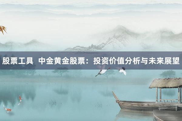 股票工具  中金黄金股票：投资价值分析与未来展望