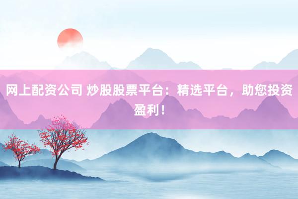 网上配资公司 炒股股票平台：精选平台，助您投资盈利！